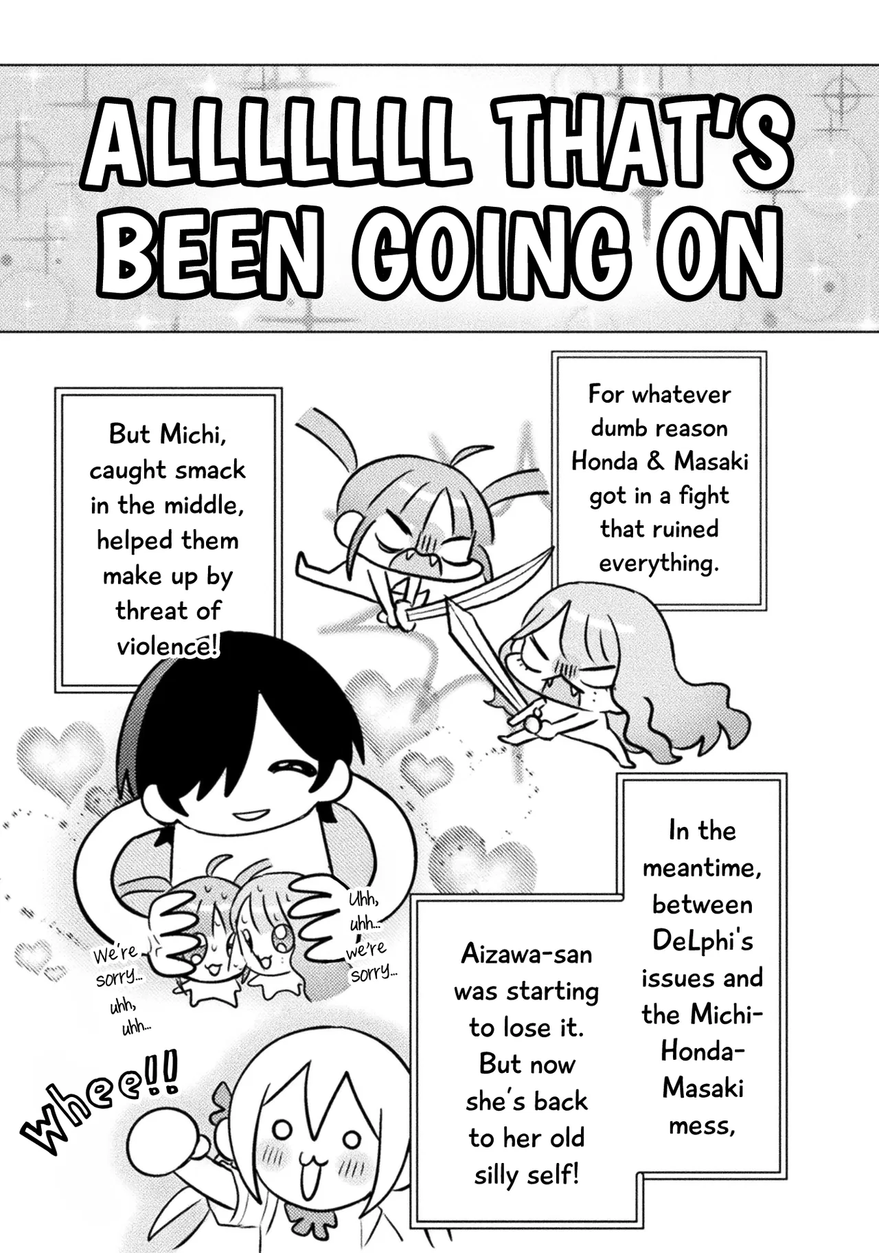 Mietemasu yo! Aizawa-san Chapter 31 – Page 1