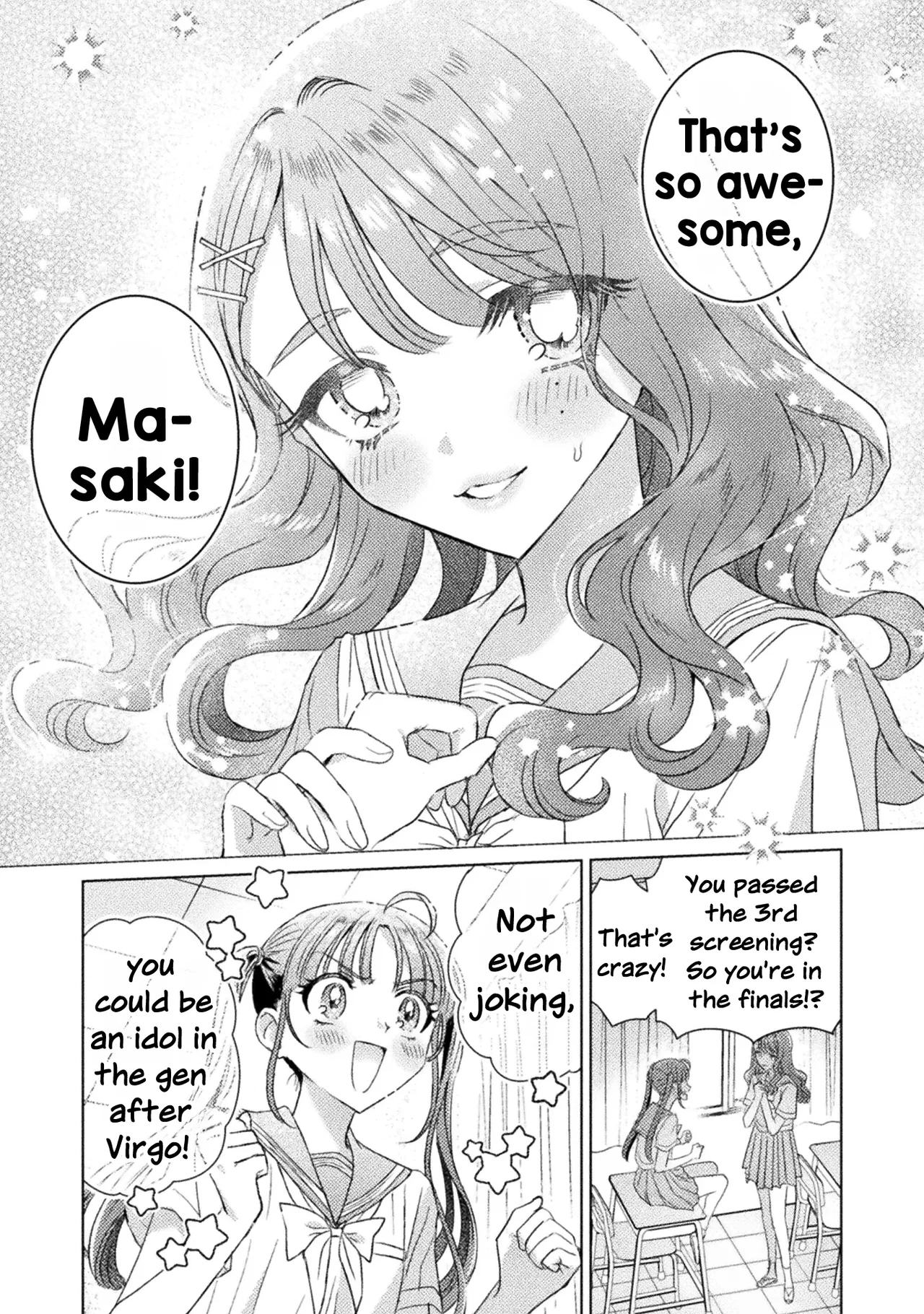 Mietemasu yo! Aizawa-san Chapter 27 – Page 1