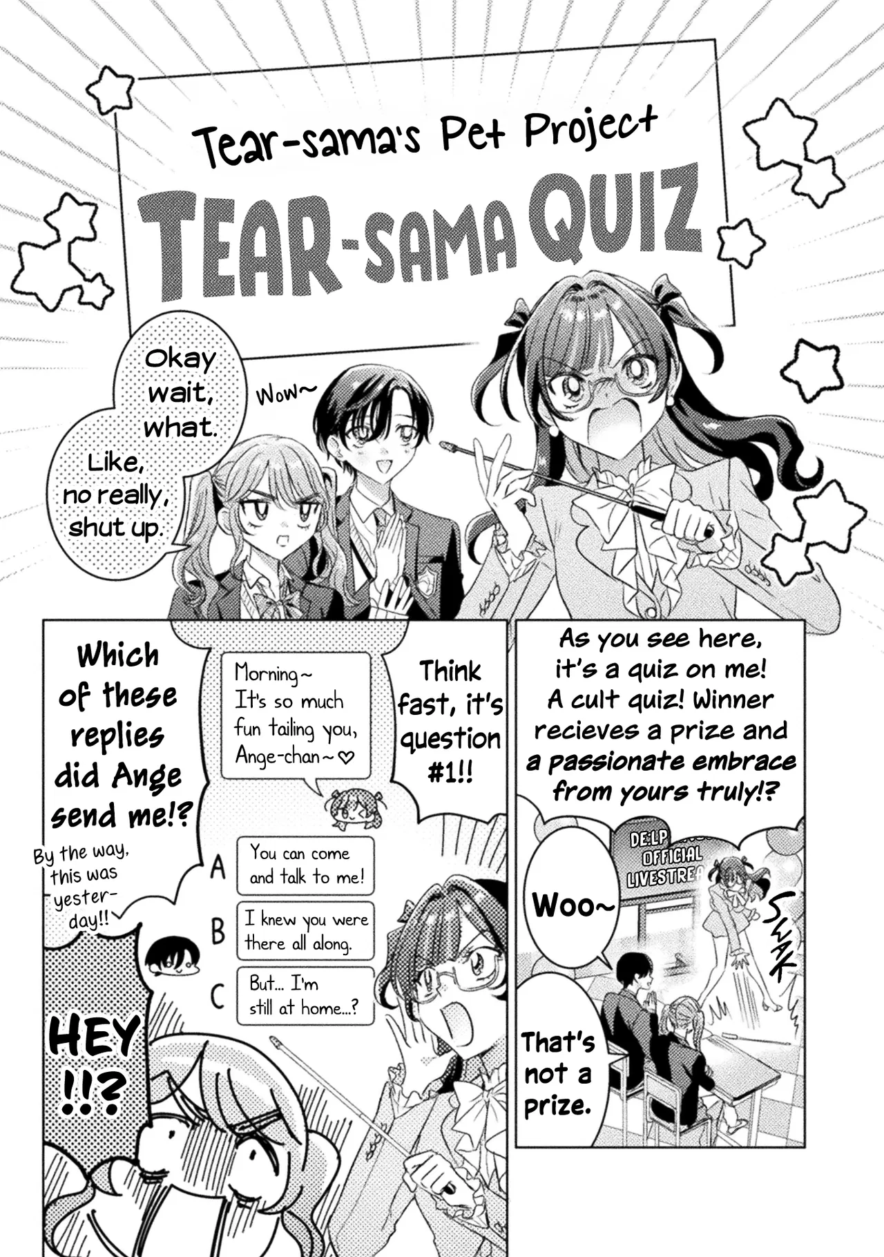 Mietemasu yo! Aizawa-san Chapter 25 – Page 1