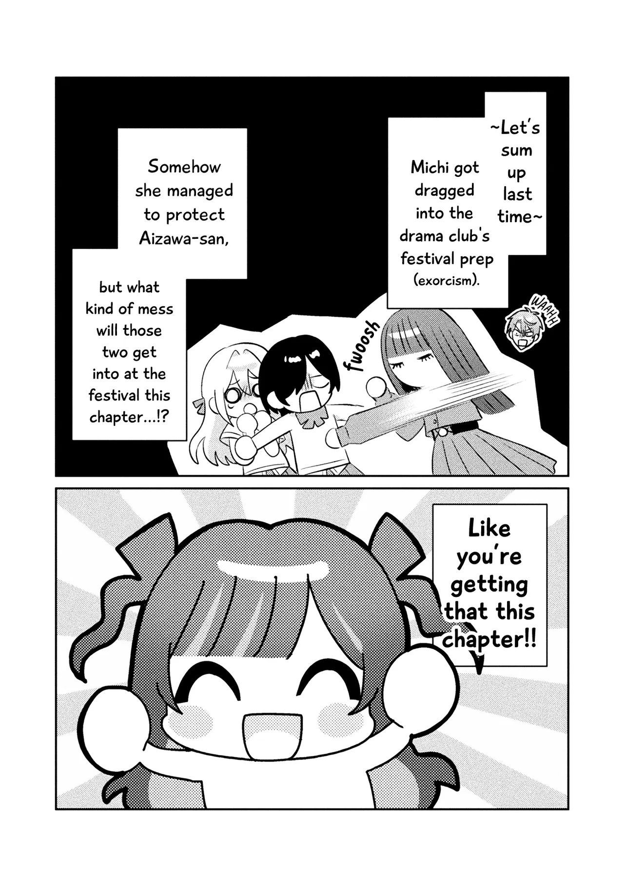 Mietemasu yo! Aizawa-san Chapter 14 – Page 1