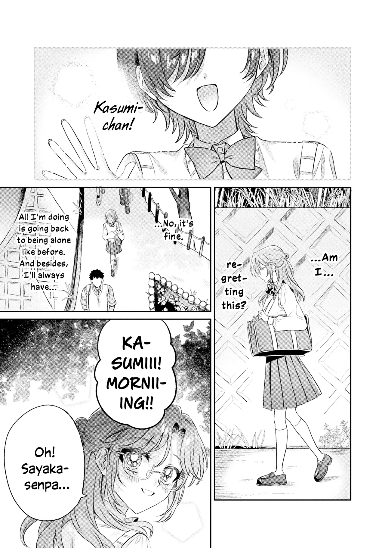 Mietemasu yo! Aizawa-san Chapter 11 – Page 1