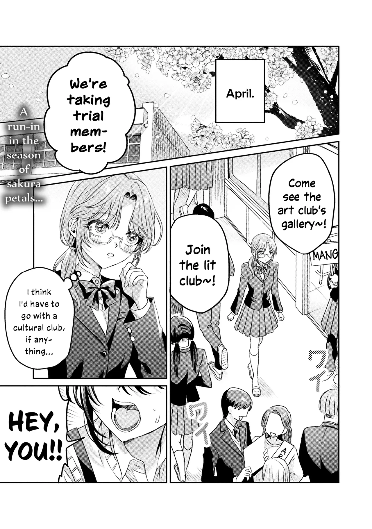 Mietemasu yo! Aizawa-san Chapter 9 – Page 1