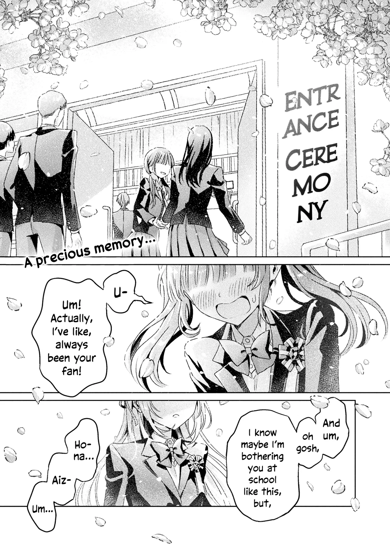 Mietemasu yo! Aizawa-san Chapter 4 – Page 1