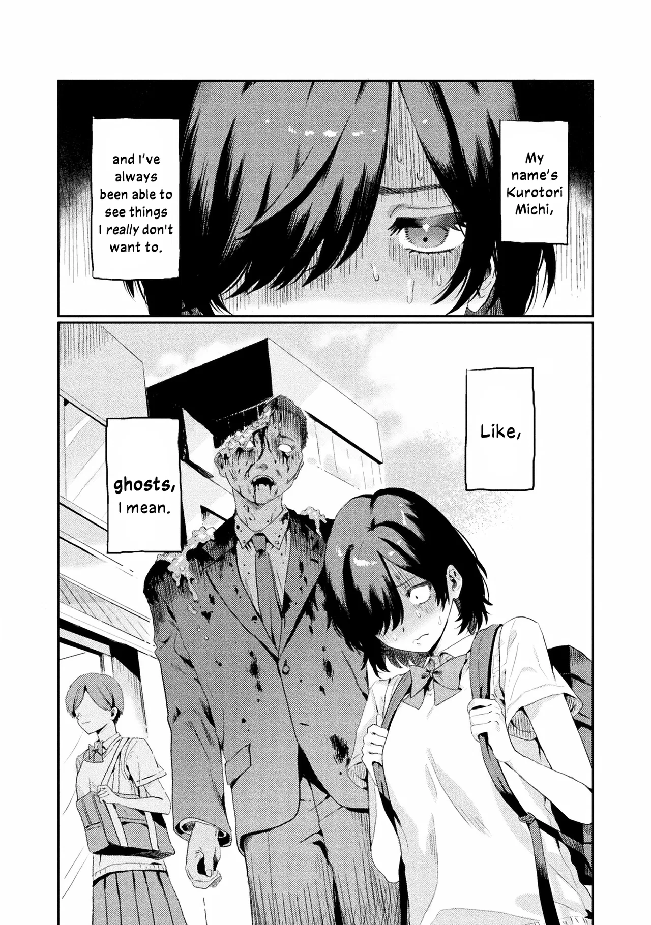 Mietemasu yo! Aizawa-san Chapter 1 – Page 1
