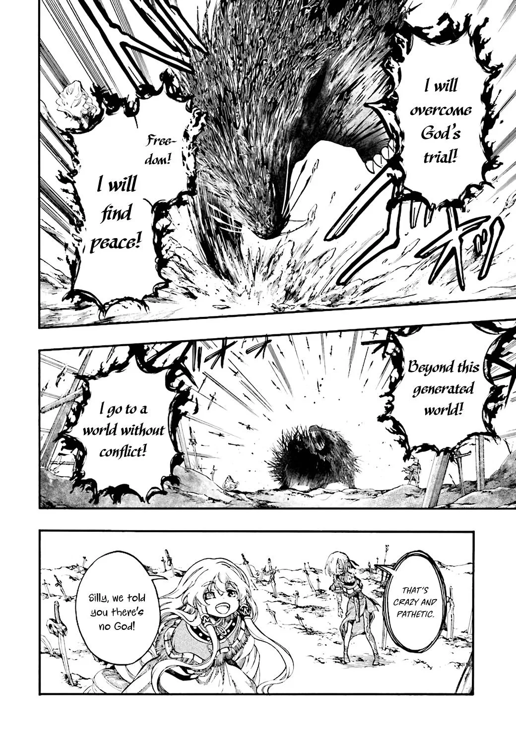 Anime – Apocalypse Bringer Mynoghra: World Conquest Starts with the Civilization of Ruin Chapter 23.3 – Page 1