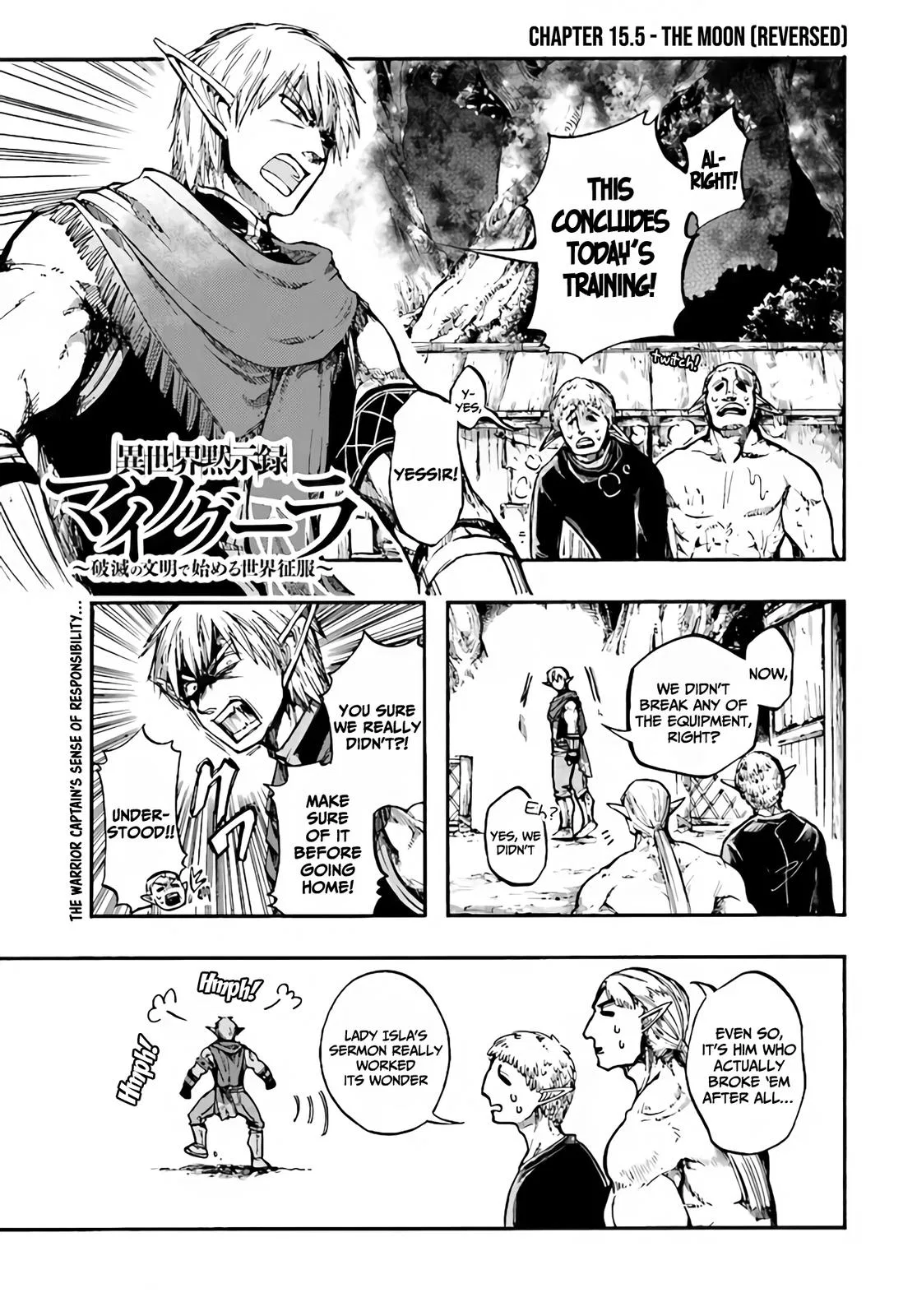 Anime – Apocalypse Bringer Mynoghra: World Conquest Starts with the Civilization of Ruin Chapter 15.5 – Page 2