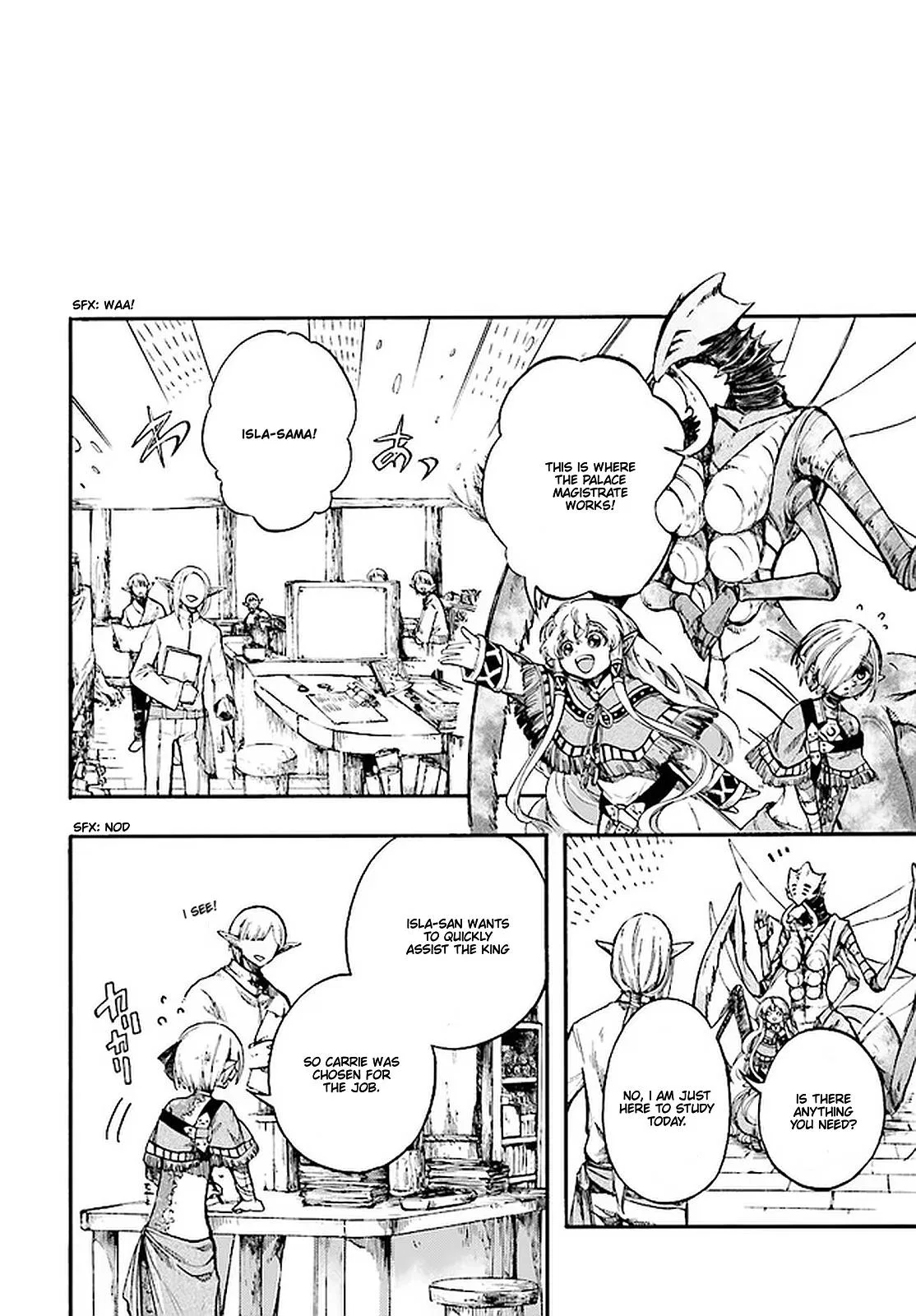 Anime – Apocalypse Bringer Mynoghra: World Conquest Starts with the Civilization of Ruin Chapter 14.1 – Page 6