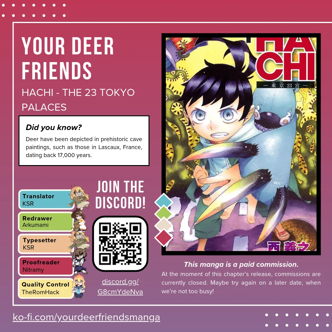 Hachi - Tokyo 23-guu Chapter 6 – Page 1
