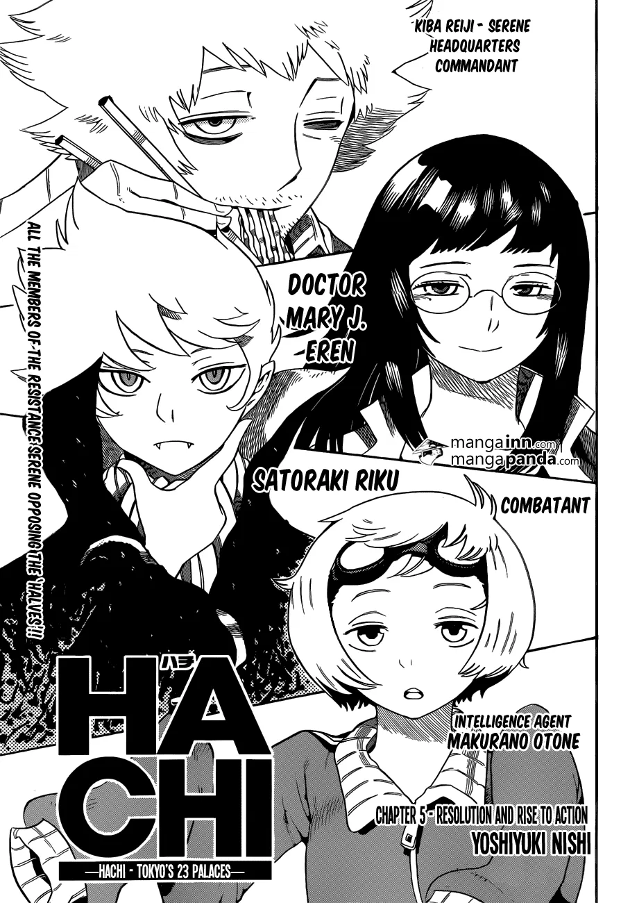 Hachi - Tokyo 23-guu Chapter 5 – Page 1