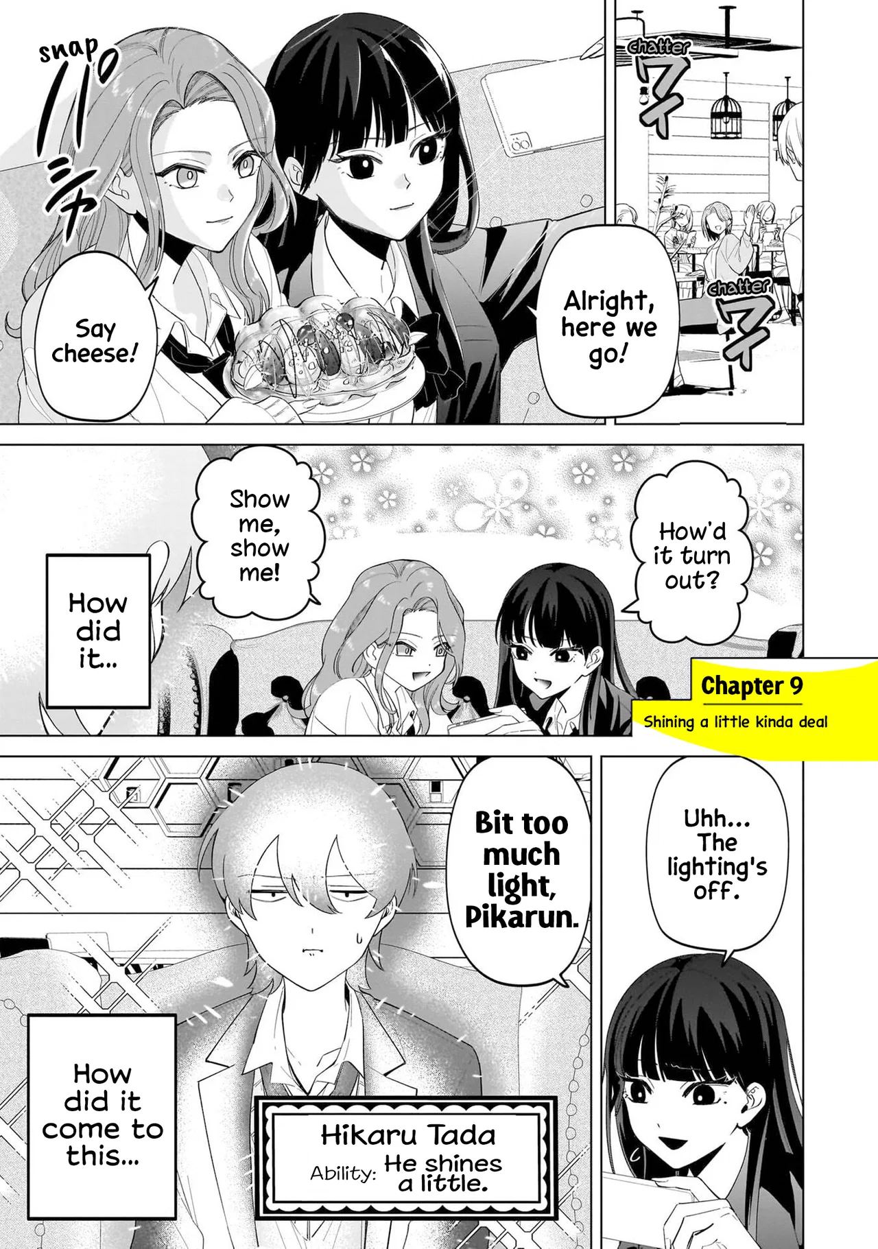 Shiretto Sugee Koto Itteru Gal.: Shiritsu Paranomaru Koukou no Nichijou Chapter 9 – Page 1