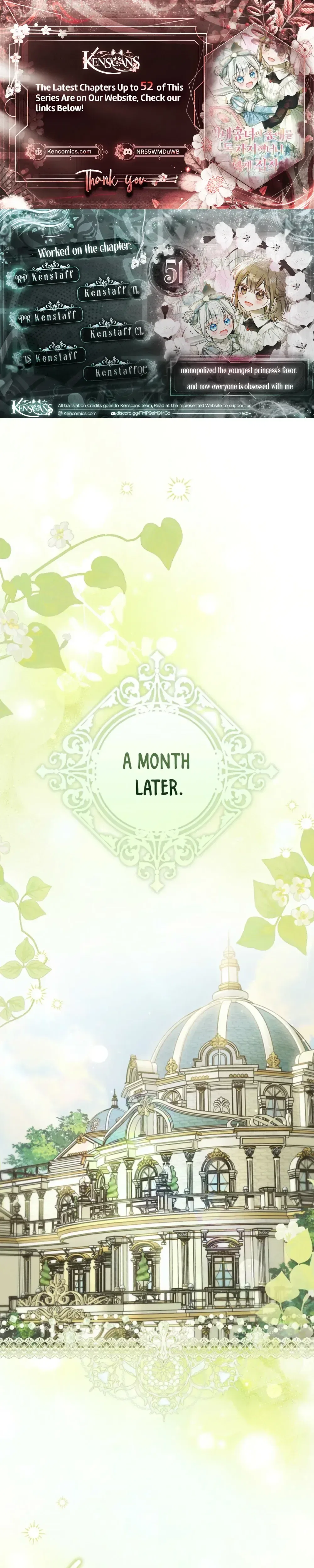 monopolized the youngest princess's favor, and now everyone is obsessed with me Chapter 51 – Page 1