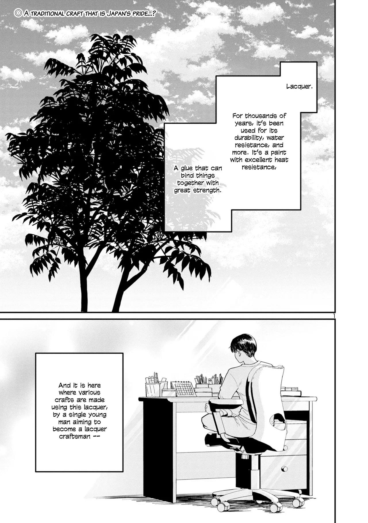 Urushi Uruwashi Chapter 1 – Page 1