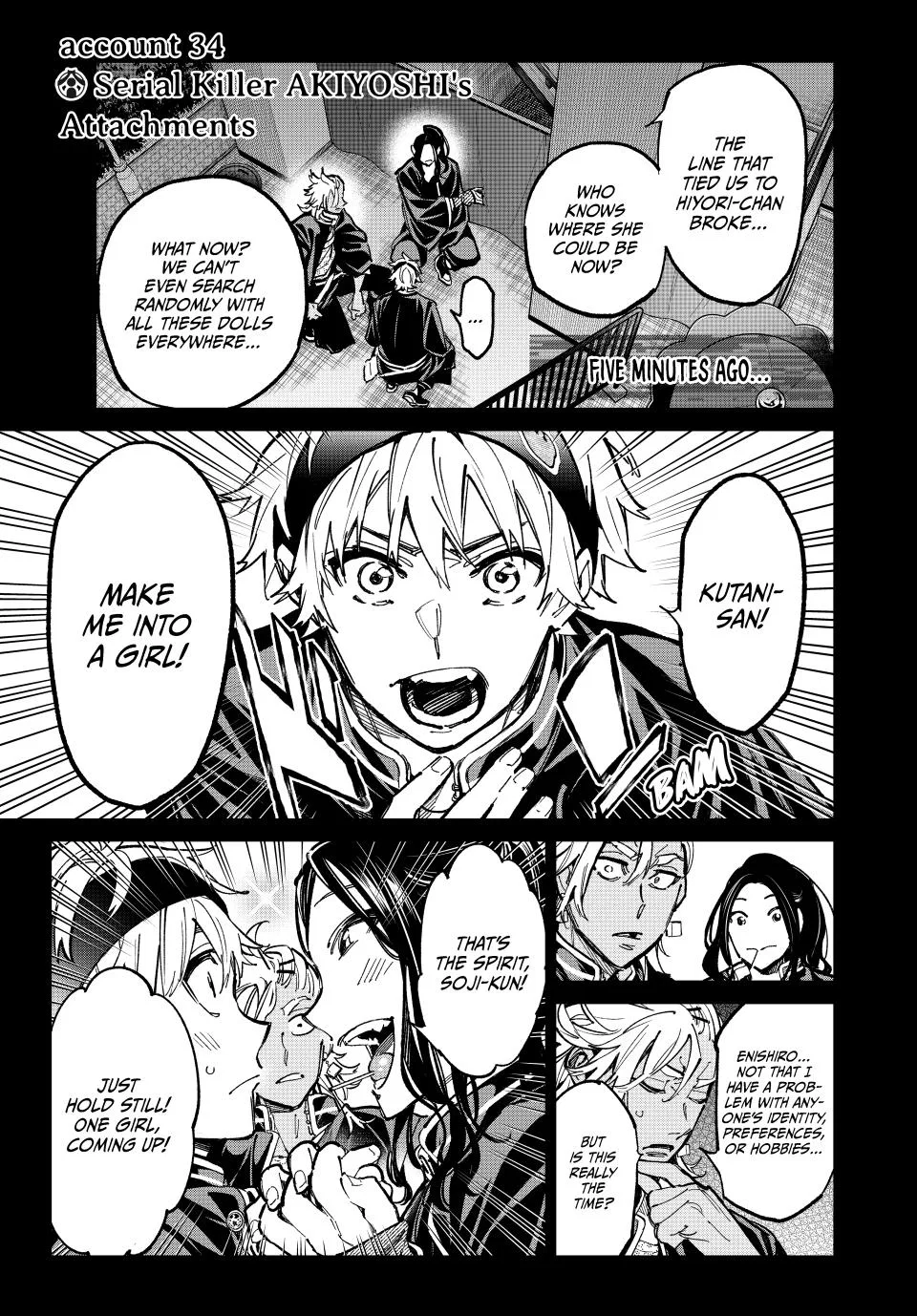 Dead Account Chapter 34 – Page 1