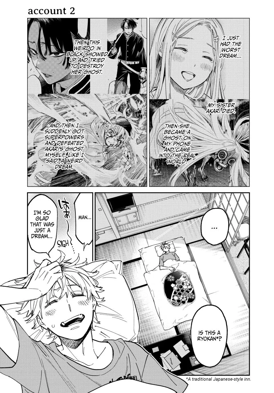 Dead Account Chapter 2 – Page 1