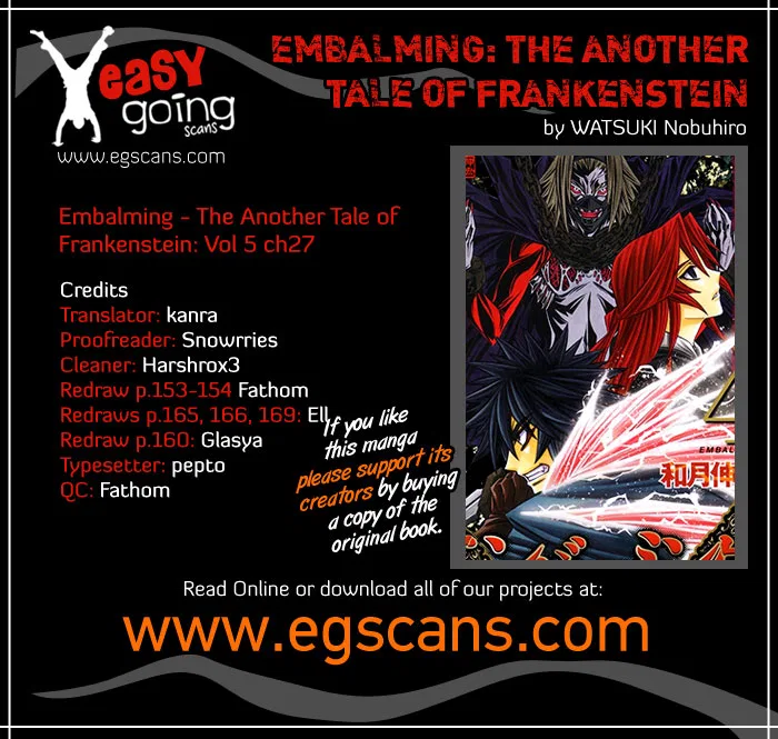 Embalming: The Another Tale of Frankenstein Chapter 27 – Page 1