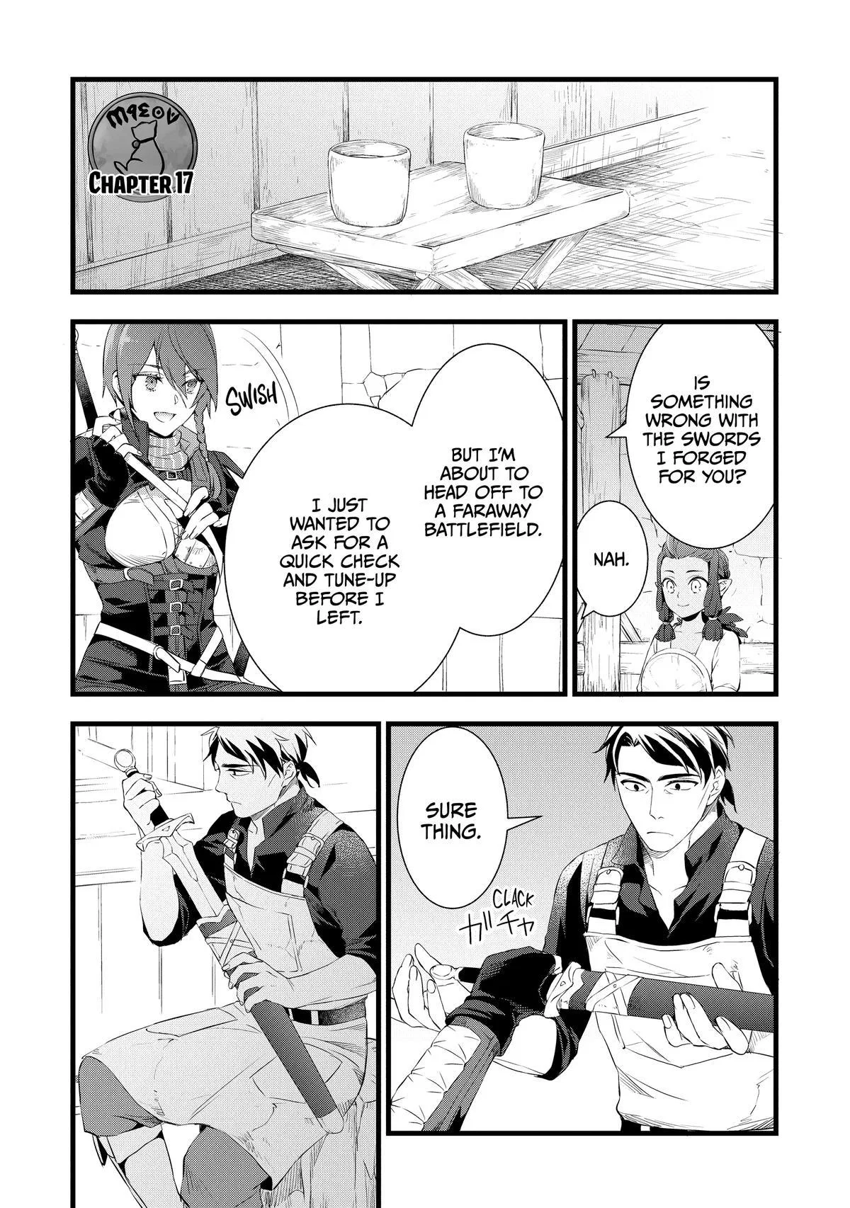 My Quiet Blacksmith Life in Another World Chapter 17 – Page 1