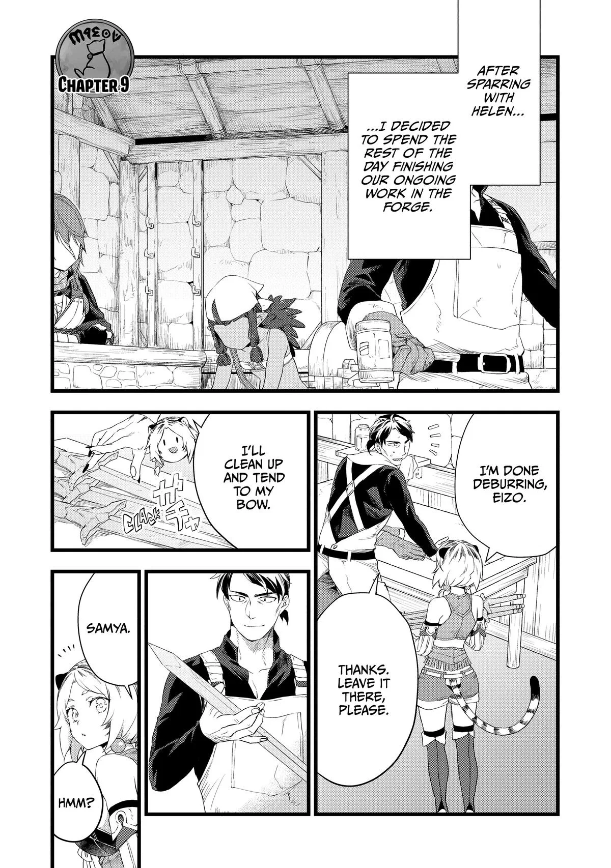 My Quiet Blacksmith Life in Another World Chapter 9 – Page 1