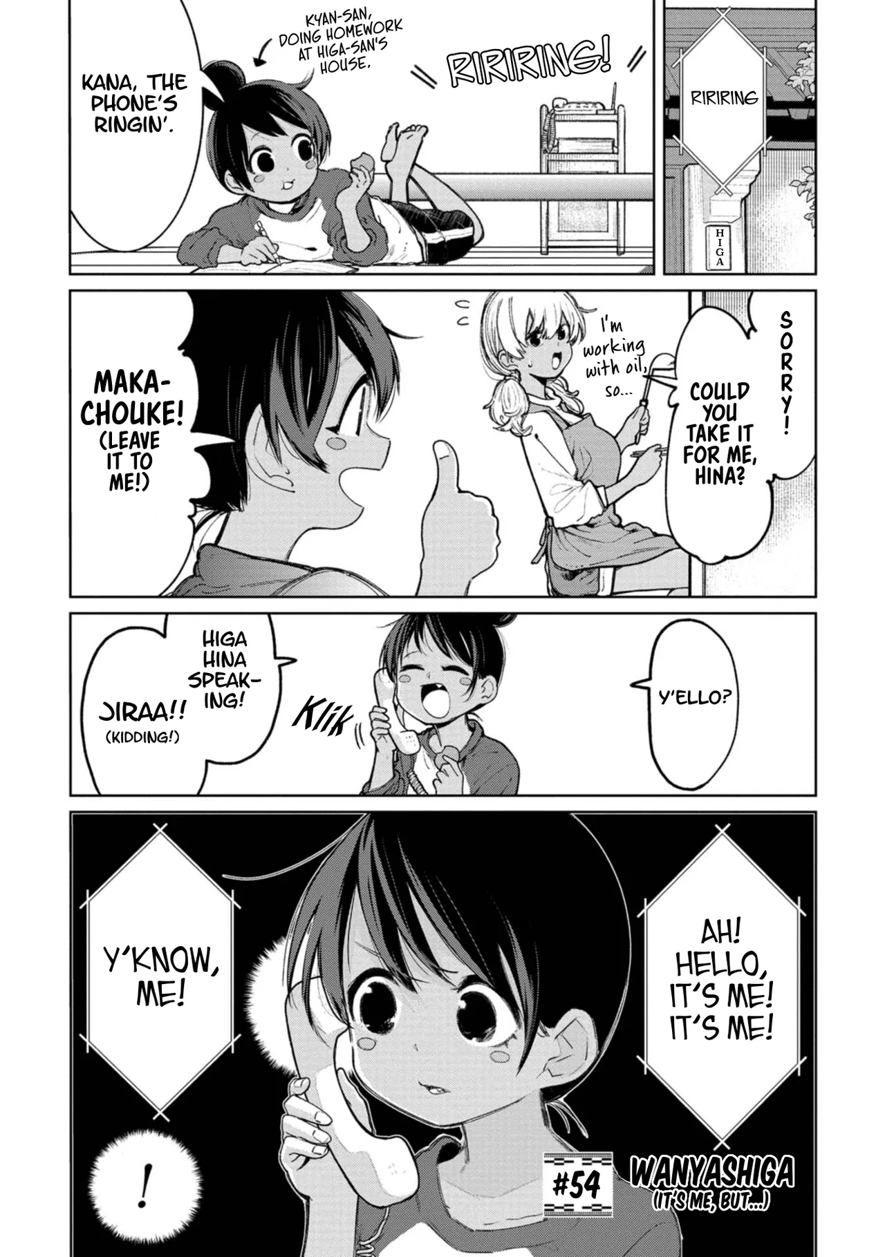 Okinawa de Suki ni Natta ko ga Hougen Sugite Tsura Sugiru manga Chapter 54 – Page 1