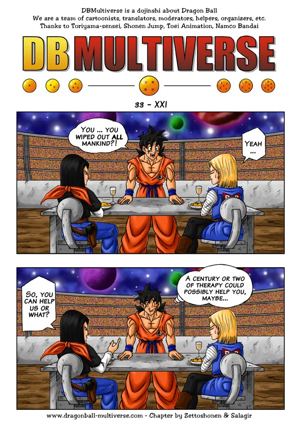 Dragon Ball Multiverse (Doujinshi) Chapter 33 – Page 1