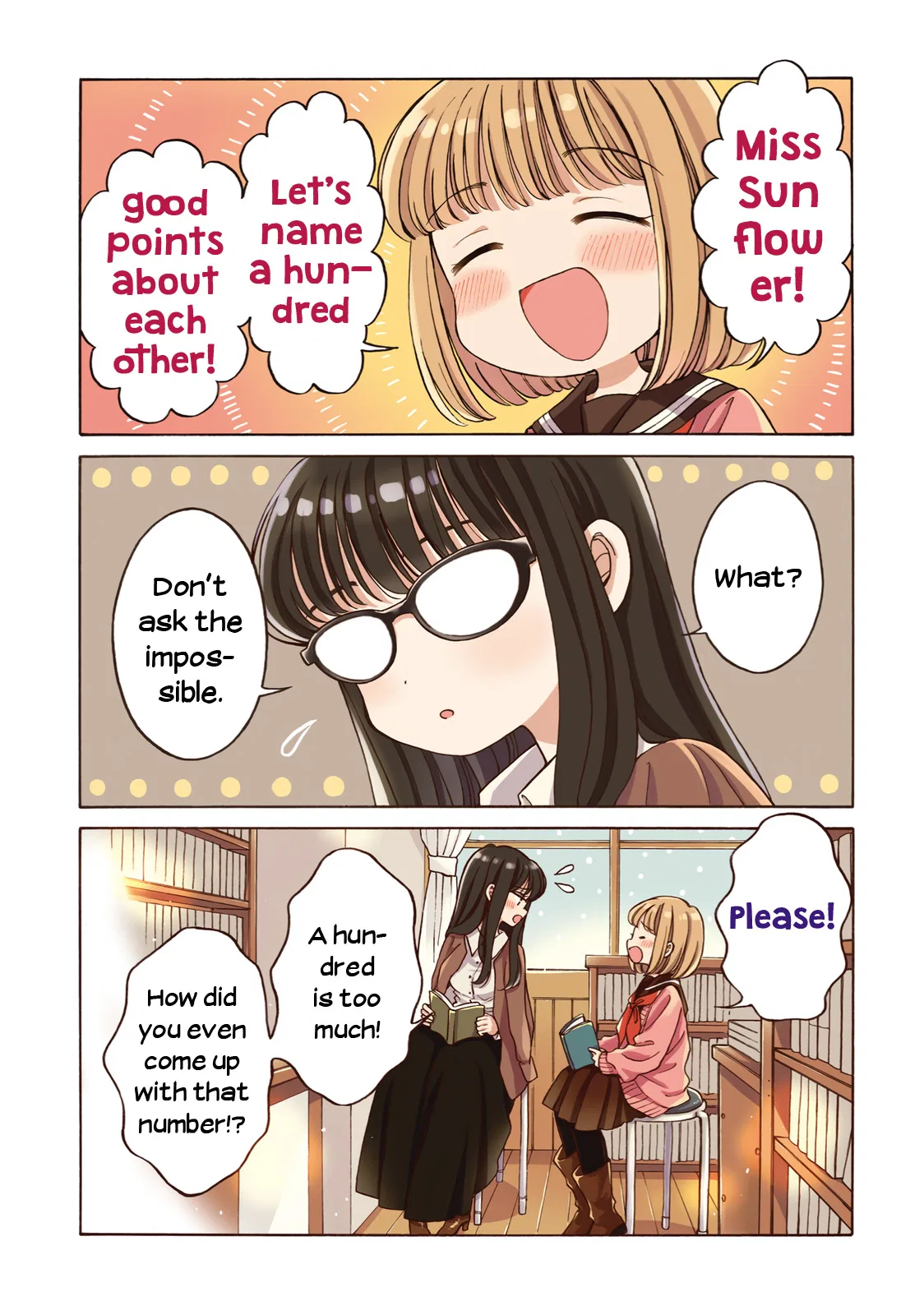 Himawari-san Chapter 91 – Page 1