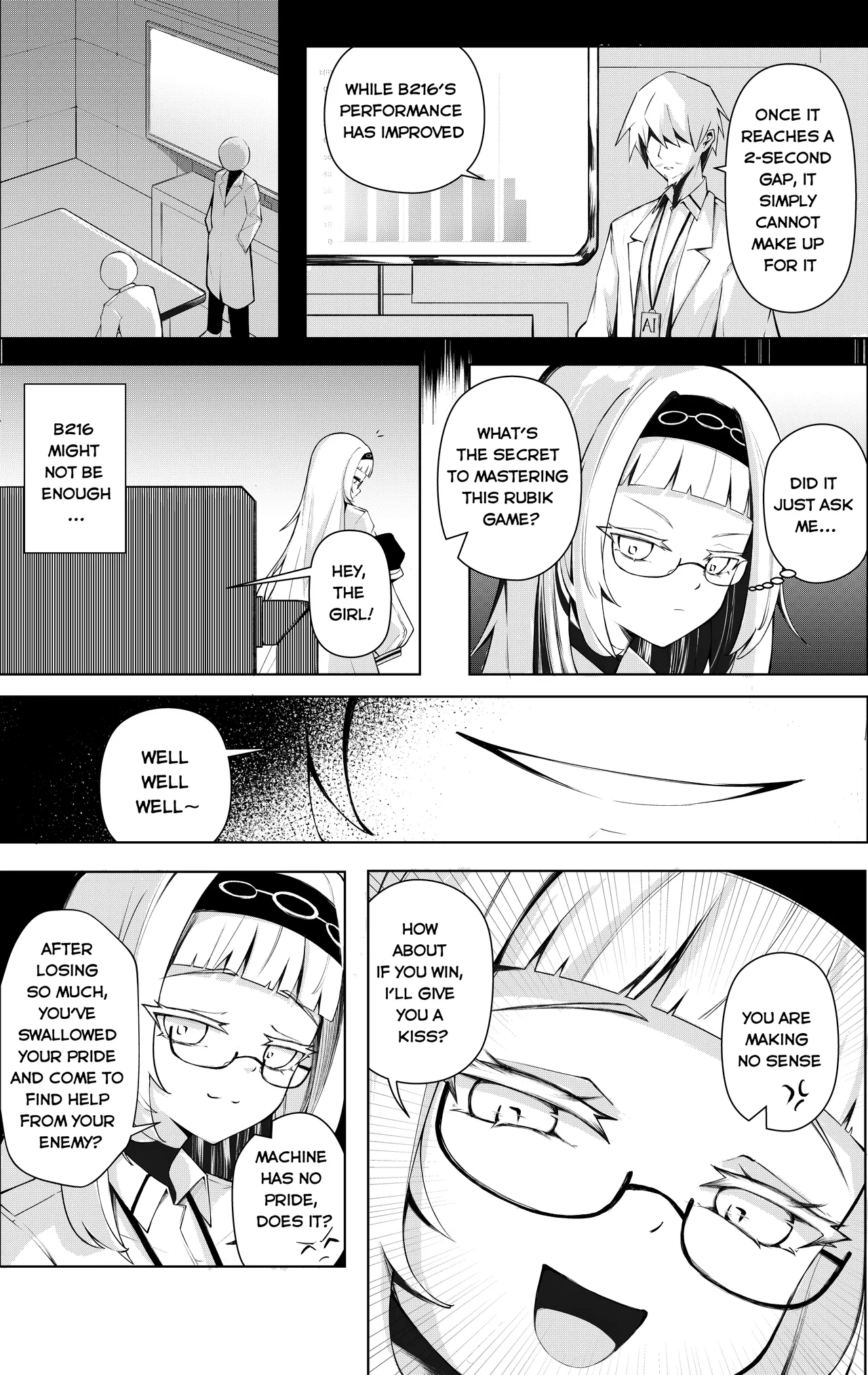 A CERTAIN STORY OF AI MEETS GENIUS Chapter 5 – Page 1