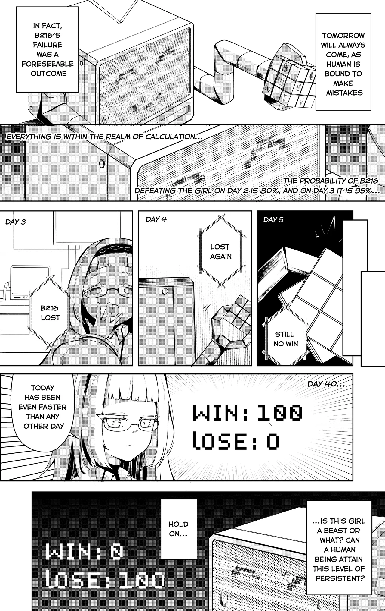 A CERTAIN STORY OF AI MEETS GENIUS Chapter 4 – Page 1