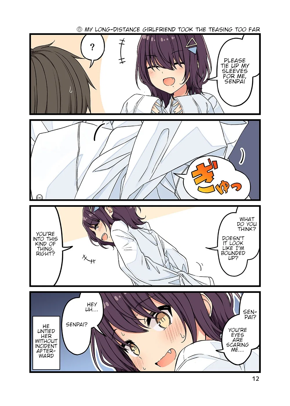 Enkyori Kanojo ga Ai ni Kita. Chapter 8 – Page 1