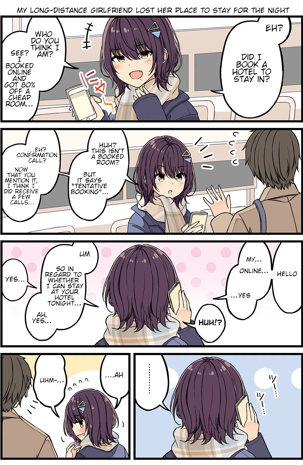 Enkyori Kanojo ga Ai ni Kita. Chapter 2 – Page 1