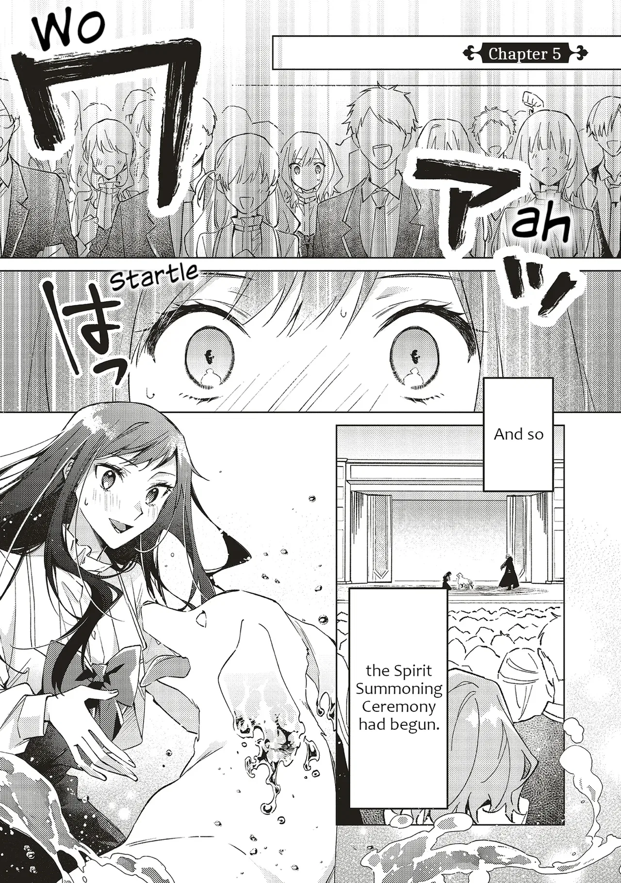 Gyakkou shita Akuyaku Reijou wa, Nazeka Maryoku wo Ushinatta node Shinsou no Reijou ni Narimasu: Seijo Anna no Monogatari Chapter 5 – Page 1