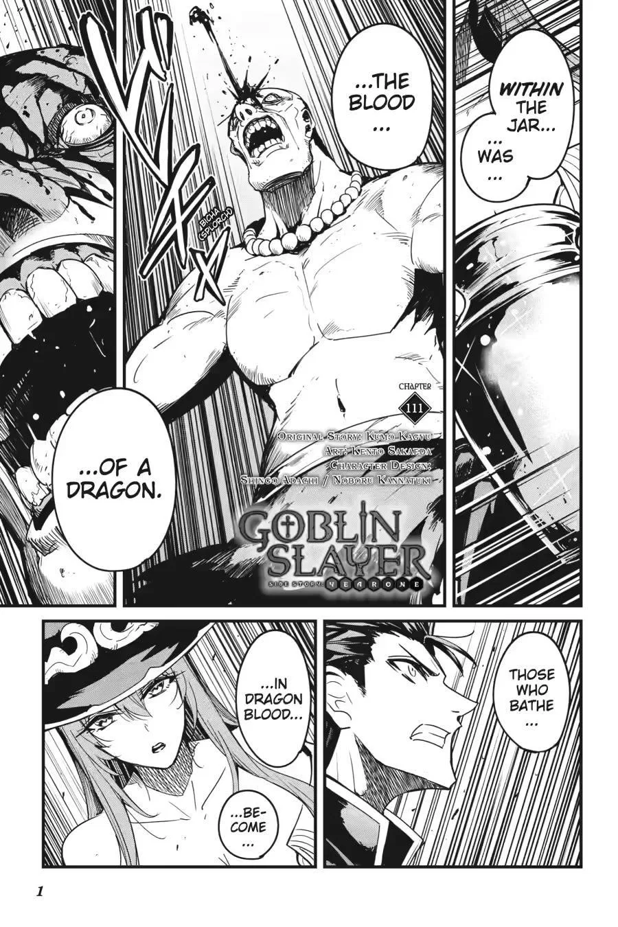 Goblin Slayer: Side Story Year One Chapter 111 – Page 1
