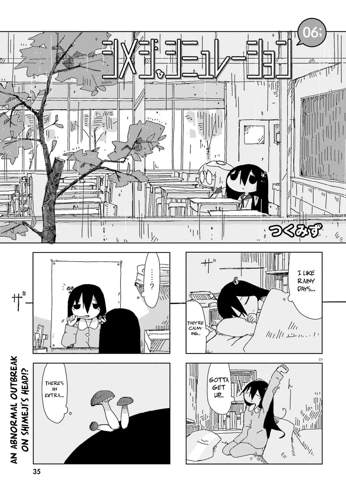 Shimeji Simulation Chapter 6 – Page 1