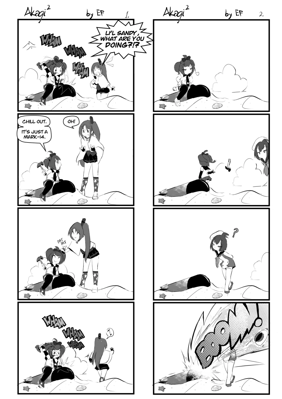 Azur Lane - Akagi² (Doujinshi) Chapter 84 – Page 1