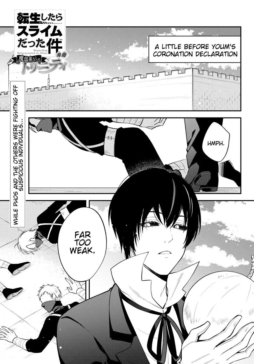 Tensei shitara Slime datta Ken Ibun: Makuni Kurashi no Trinity manga Chapter 71 – Page 1