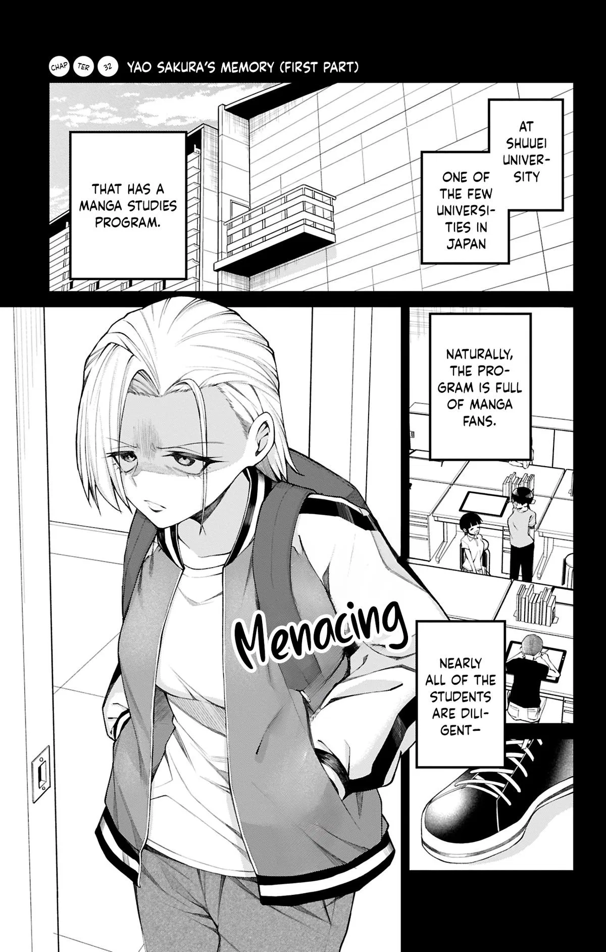 Akanabe-sensei Doesn't Know about Embarrassment Chapter 32 – Page 1