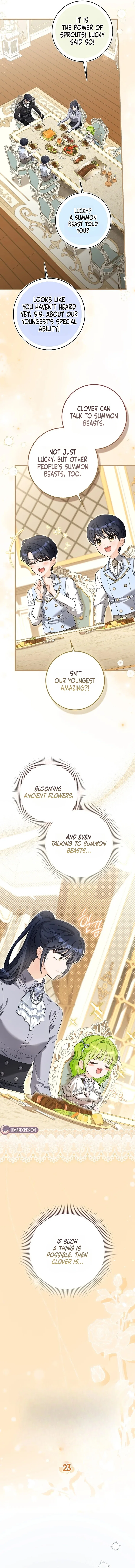 The Baby Sprout Who Bloomed in the Villain Duke’s Family Chapter 23 – Page 3