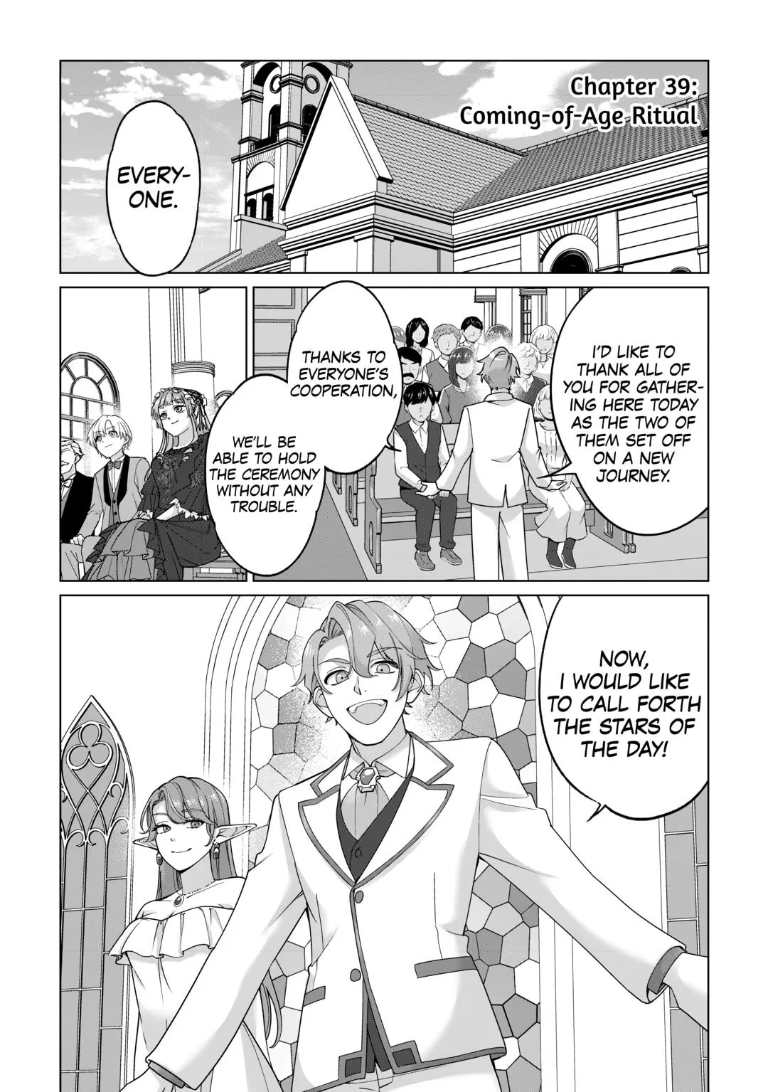 After Receiving the Sacred Item Cup That Can Only Produce Water, I Decided To Live Freely Chapter 39 – Page 1