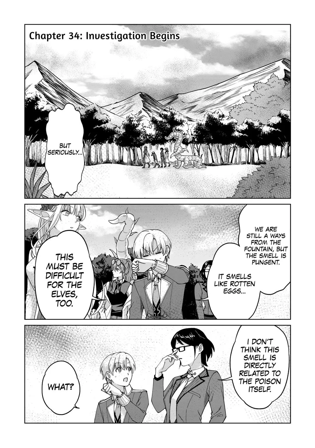 After Receiving the Sacred Item Cup That Can Only Produce Water, I Decided To Live Freely Chapter 34 – Page 1