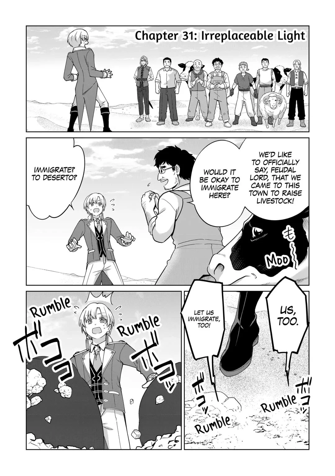 After Receiving the Sacred Item Cup That Can Only Produce Water, I Decided To Live Freely Chapter 31 – Page 1