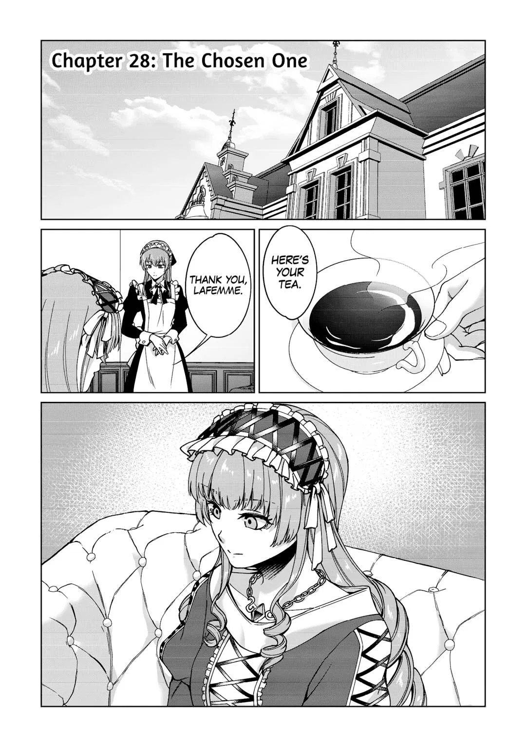 After Receiving the Sacred Item Cup That Can Only Produce Water, I Decided To Live Freely Chapter 28 – Page 1