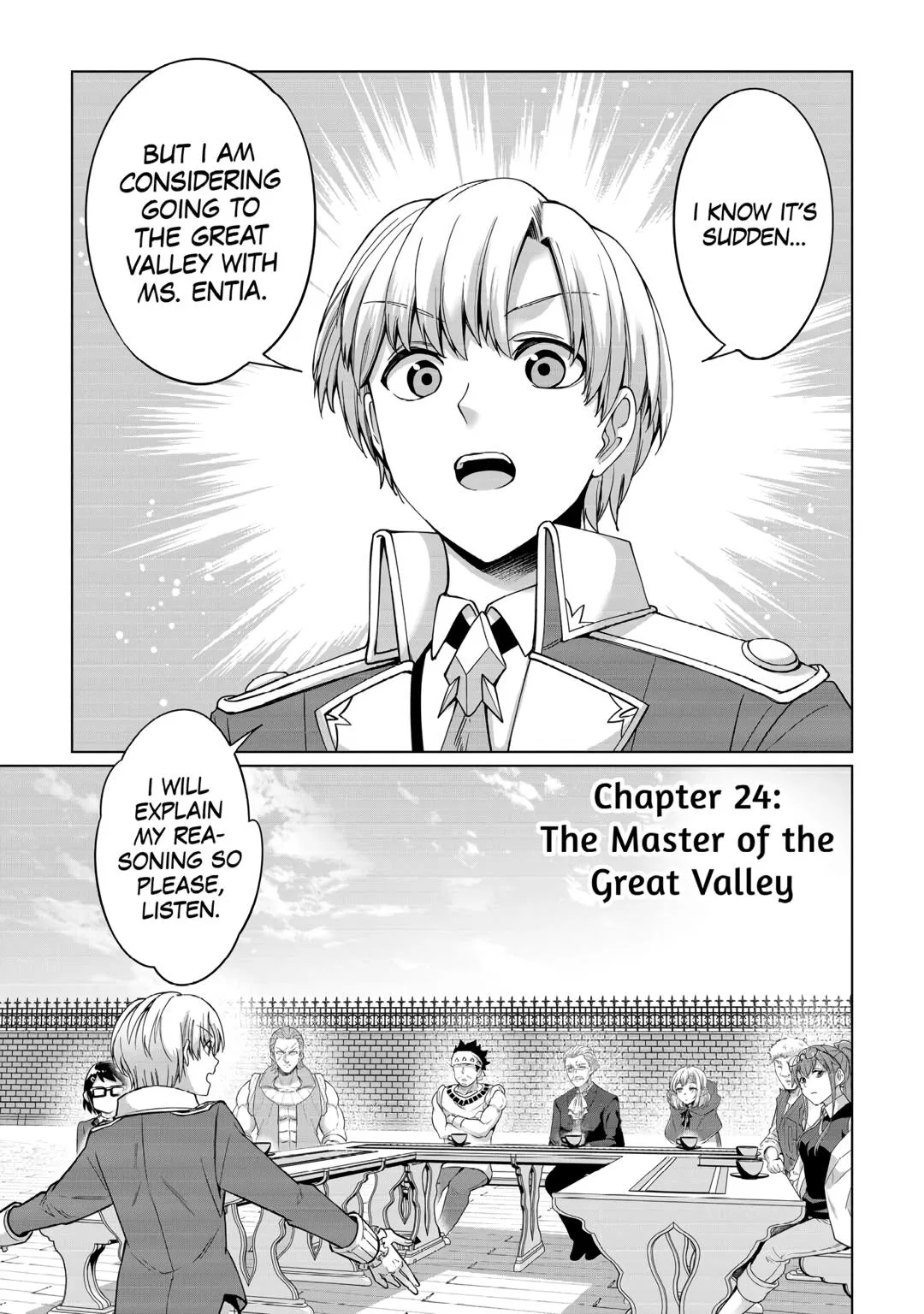 After Receiving the Sacred Item Cup That Can Only Produce Water, I Decided To Live Freely Chapter 24 – Page 1