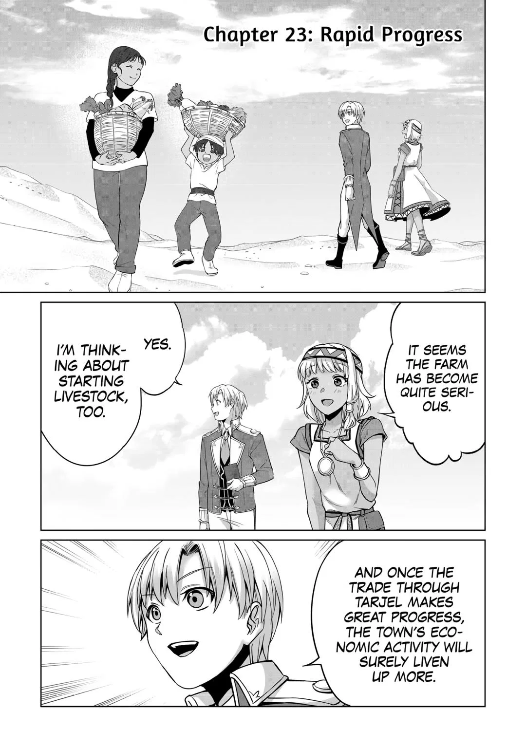 After Receiving the Sacred Item Cup That Can Only Produce Water, I Decided To Live Freely Chapter 23 – Page 1