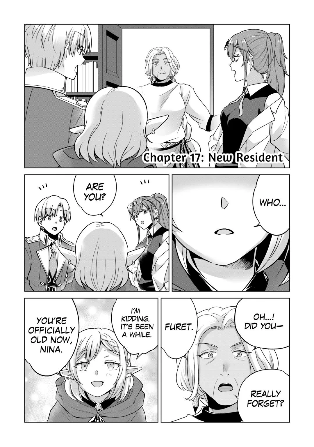 After Receiving the Sacred Item Cup That Can Only Produce Water, I Decided To Live Freely Chapter 17 – Page 1