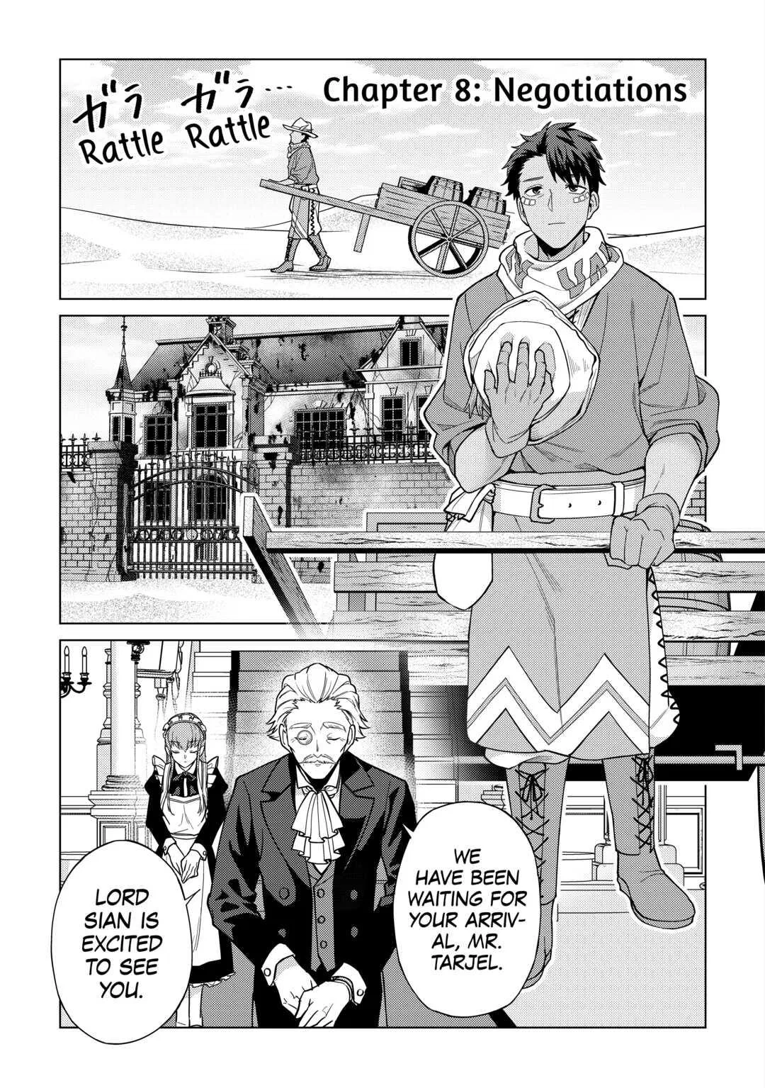 After Receiving the Sacred Item Cup That Can Only Produce Water, I Decided To Live Freely Chapter 8 – Page 1