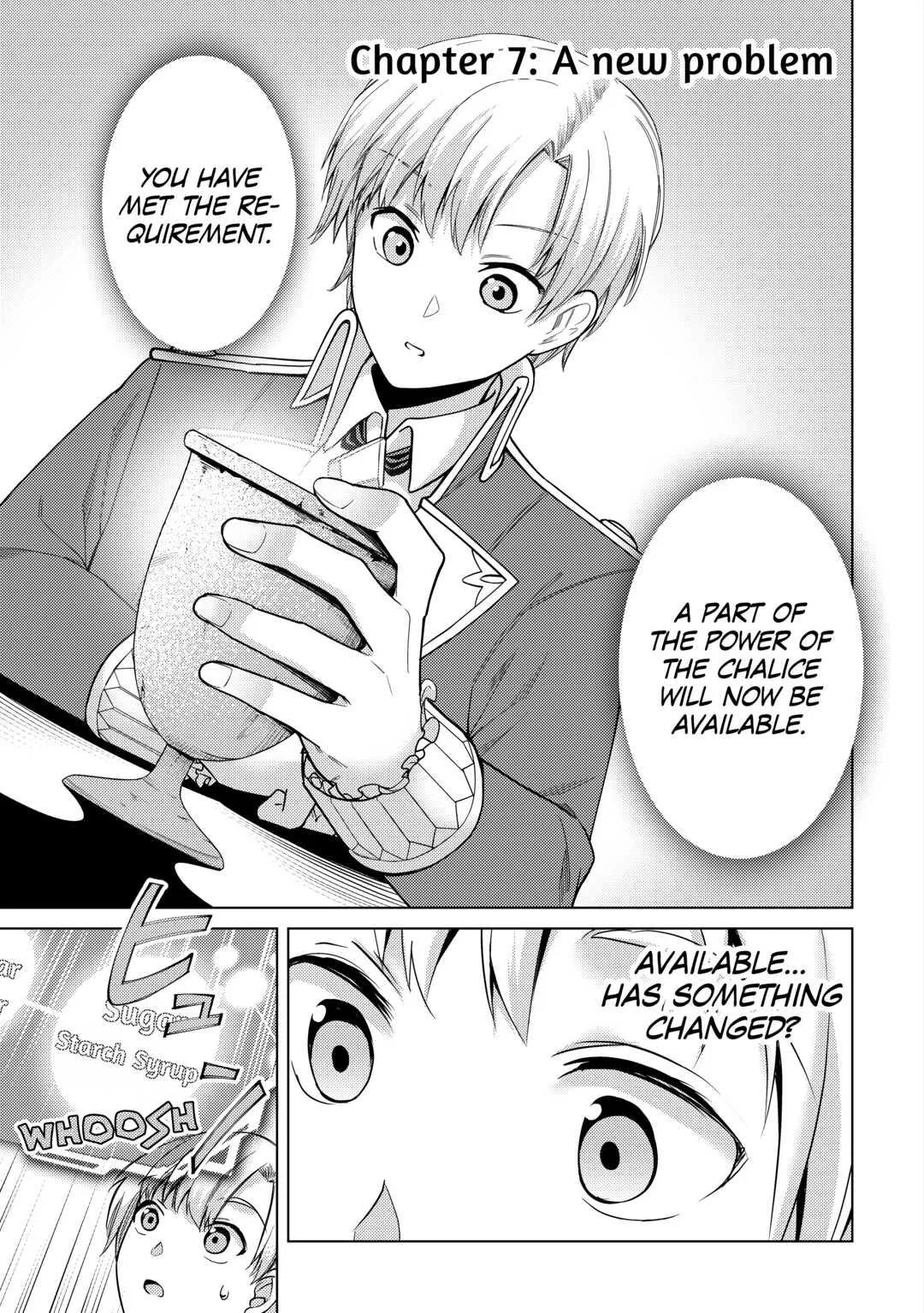 After Receiving the Sacred Item Cup That Can Only Produce Water, I Decided To Live Freely Chapter 7 – Page 1