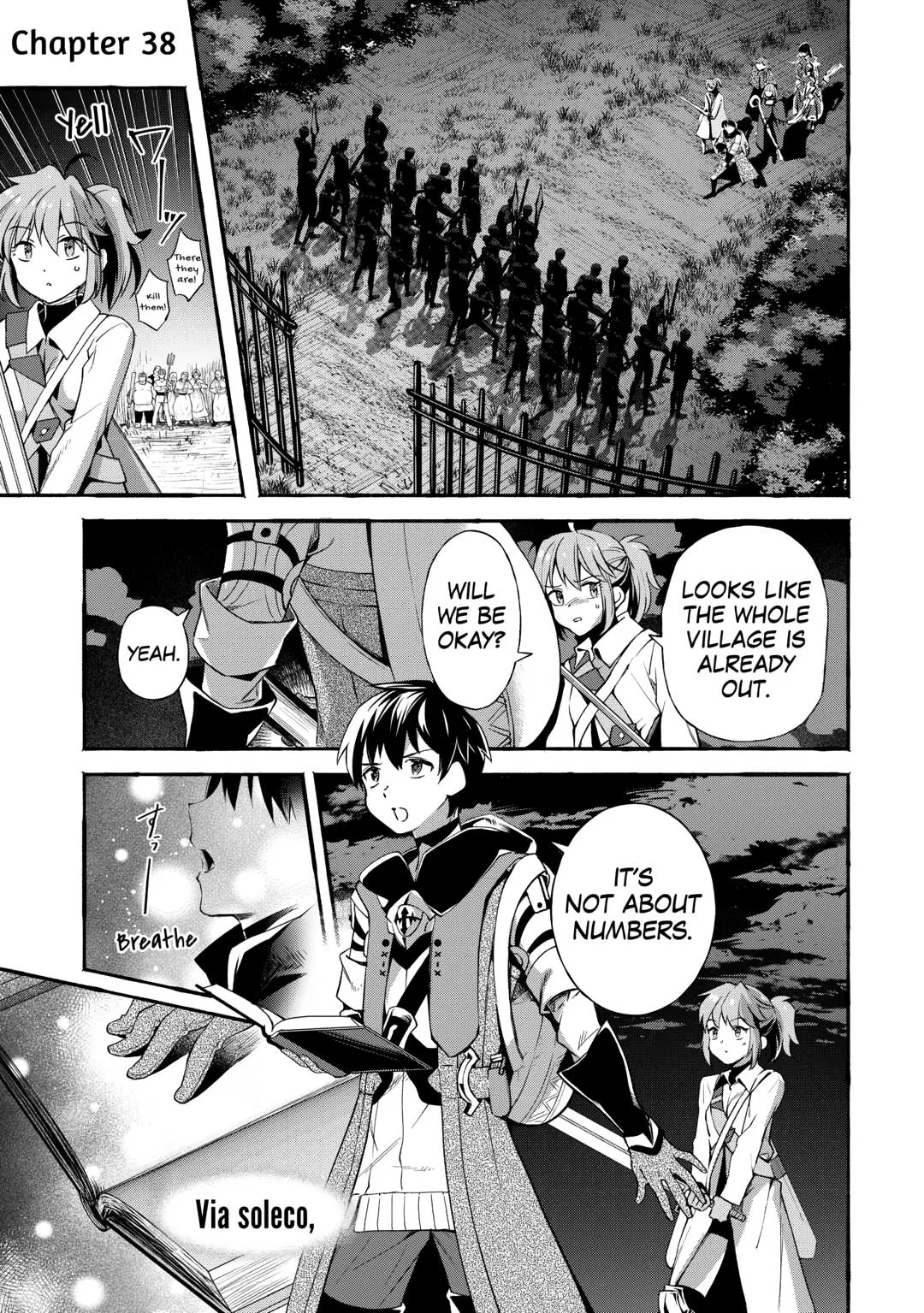 Ochikobore "1" Mahoutsukai wa, Kyou mo Muishiki ni Cheat wo Tsukau Chapter 38 – Page 1