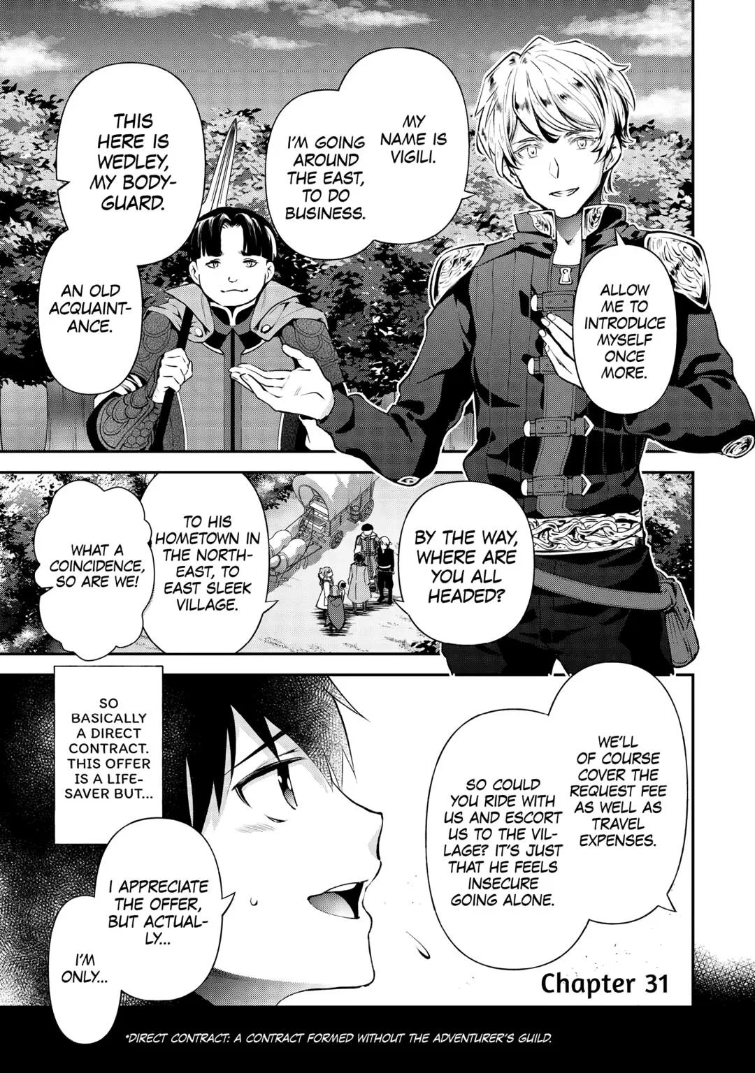 Ochikobore "1" Mahoutsukai wa, Kyou mo Muishiki ni Cheat wo Tsukau Chapter 31 – Page 1