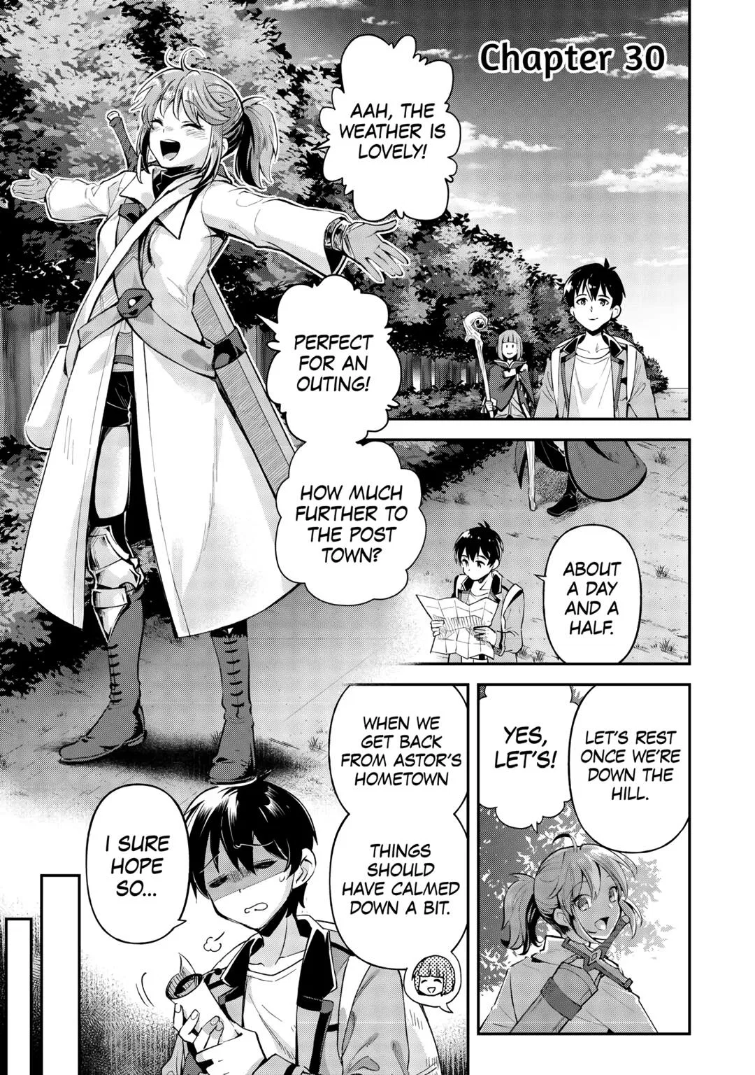 Ochikobore "1" Mahoutsukai wa, Kyou mo Muishiki ni Cheat wo Tsukau Chapter 30 – Page 1