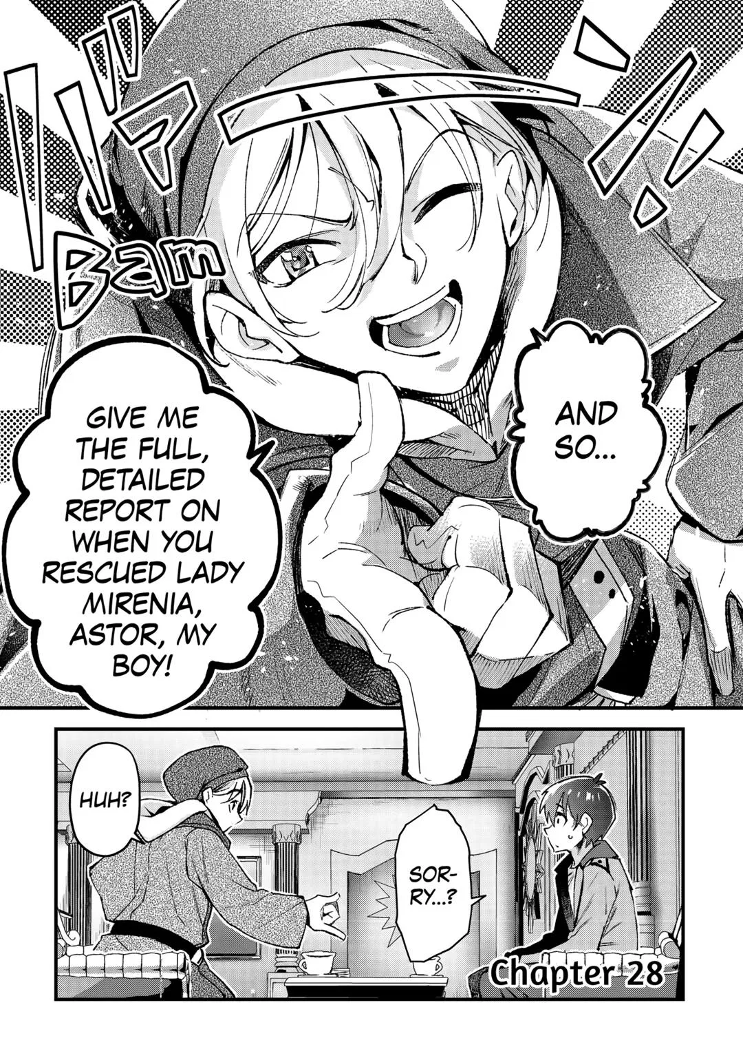 Ochikobore "1" Mahoutsukai wa, Kyou mo Muishiki ni Cheat wo Tsukau Chapter 28 – Page 1