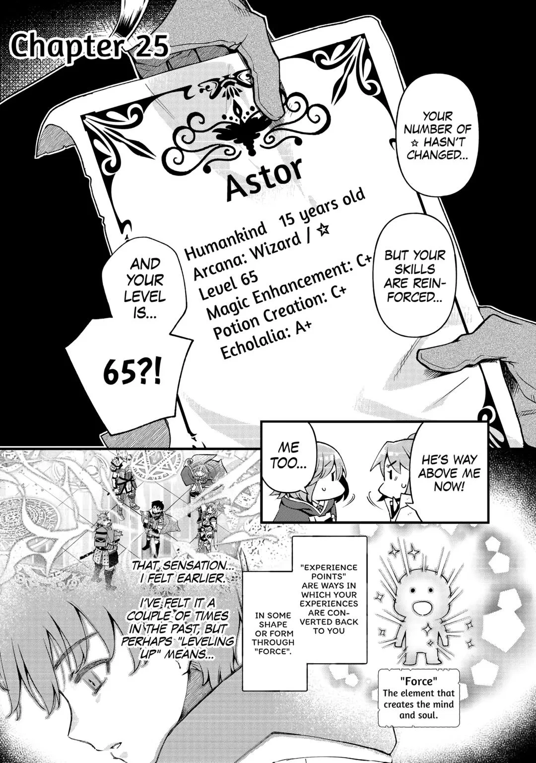 Ochikobore "1" Mahoutsukai wa, Kyou mo Muishiki ni Cheat wo Tsukau Chapter 25 – Page 1