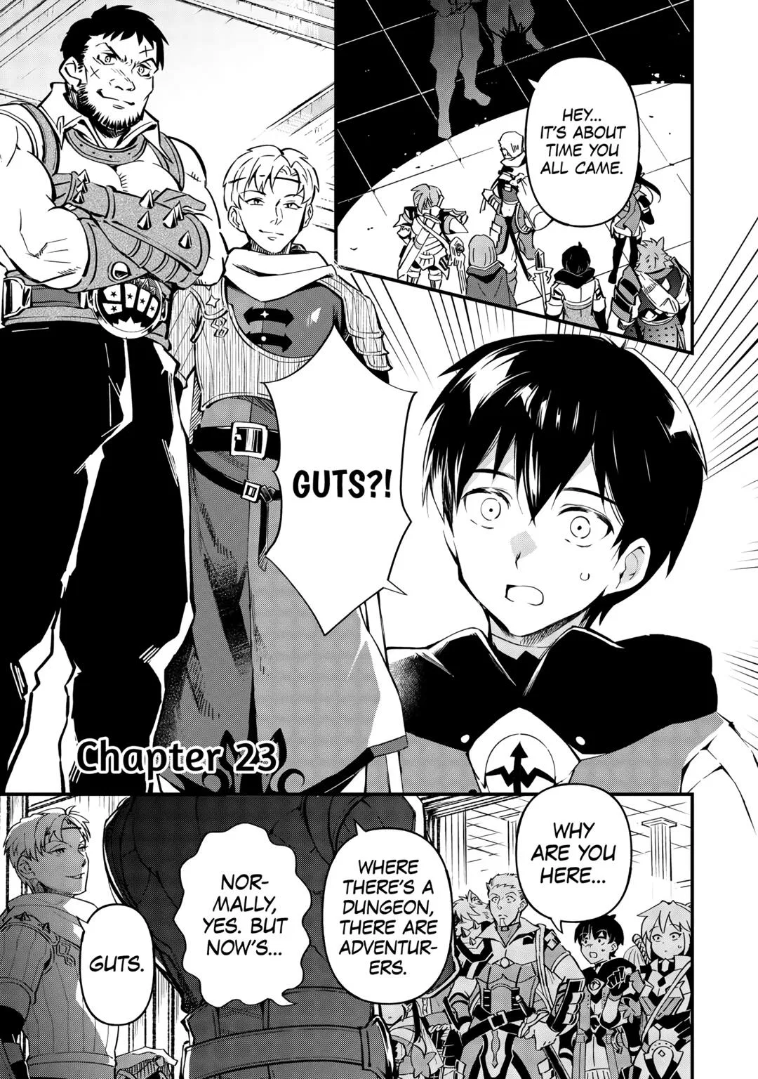 Ochikobore "1" Mahoutsukai wa, Kyou mo Muishiki ni Cheat wo Tsukau Chapter 23 – Page 1